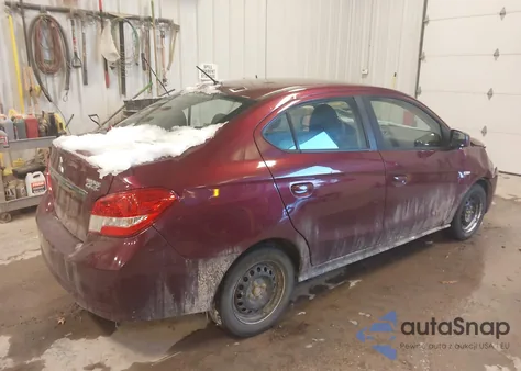 2019 Mitsubishi Mirage G4 Es from USA, damaged, VIN ML32F3FJ9KHF15811